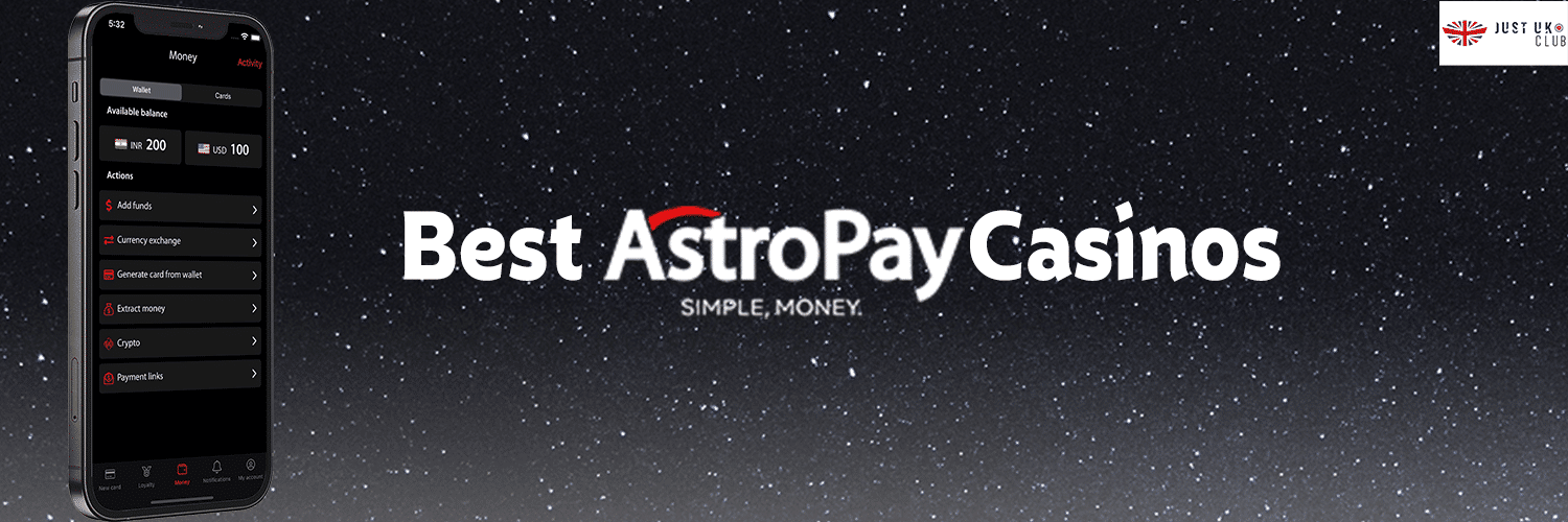 Best AstroPay Casinos on justuk.club