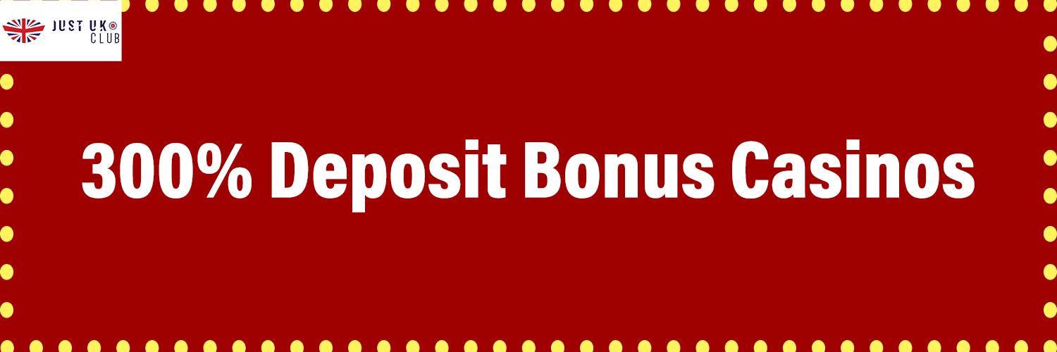 300% Deposit Bonus non gamstop Casinos by justuk